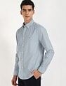 Tommy Hilfiger Striped Regular-Fit Poplin Woven Shirt