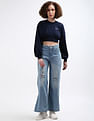 Tommy Hilfiger Sustainable Script Crop Sweatshirt