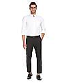 Arrow Manhattan Slim Fit Mandarin Collar Formal Shirt