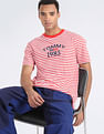 Tommy Hilfiger Transitional Cotton Horizontal Stripe T-Shirt