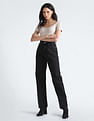 Calvin Klein High Rise Straight Fit Jeans