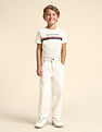 U.S. Polo Assn. Kids Boys Baggy Fit Cotton Jeans