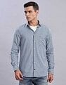 Tommy Hilfiger Checked Regular Fit Plain Woven Shirt
