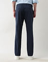 Arrow Newyork Mid Rise Regular Fit Autoflex Trousers