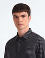Flying Machine Vertical Stripe Seersucker Shirt