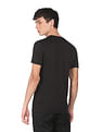 Calvin Klein Jeans Men Black Crew Neck Logo T-shirt