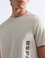 USPA Active Brand Printed Slim Fit T-Shirt