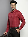 Tommy Hilfiger Windowpane Checked Cotton Shirt