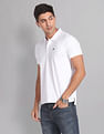 AD by Arvind Wrinkle Resistant Quick Dry Smart Polo Shirt