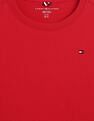 Tommy Hilfiger Kids Boys Solid Regular-Fit Cotton T-Shirt