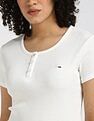 Tommy Hilfiger Texture Slim-Fit Cotton T-Shirt
