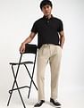 Tommy Hilfiger Solid Regular-Fit Cotton Polo Shirt
