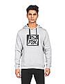 Flying Machine Long Sleeve Printed Hooded Sweatshirt
