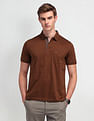 Arrow Solid Regular Cotton Polo Shirt