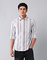 U.S. Polo Assn. Denim Co. Vertical Striped Pure Cotton Shirt