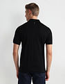 Arrow Newyork Brand Stripe Pique Polo Shirt