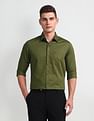 Arrow Self Design Slim Fit Shirt