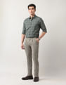 Arrow Grid Tattersall Checked Liberty Classic Fit Shirt