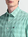 Arrow Sport Point Collar Tartan Shirt
