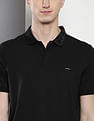 Calvin Klein Logo Collar Organic Cotton Polo Shirt