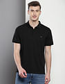 Calvin Klein Logo Collar Organic Cotton Polo Shirt