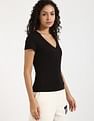 Tommy Hilfiger Solid Slim-Fit Cotton T-Shirt