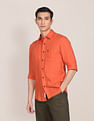 U.S. Polo Assn. Button Down Collar Linen Shirt