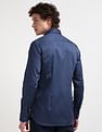 Tommy Hilfiger Solid Satin Slim Fit Shirt