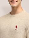 U.S. Polo Assn. Textured Regular Fit Sweater