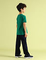 U.S. Polo Assn. Kids Boys Horizontal Striped Regular T-Shirt