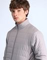 Flying Machine Regular Fit Solid Padded Jacket