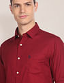 U.S. Polo Assn. Solid Dobby Tailored Shirt