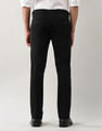 Arrow Regular Fit Solid Trousers