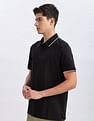 Calvin Klein Jeans Regular-Fit Solid Cotton Polo Shirt