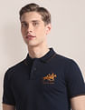 U.S. Polo Assn. Brand Embroidered Slim Polo Shirt