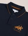 U.S. Polo Assn. Brand Embroidered Slim Polo Shirt