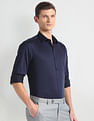 Arrow Auto Press Herringbone Shirt