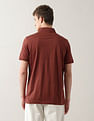 Arrow Textured Regular Fit Polo Shirt