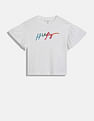 Tommy Hilfiger Girls White Logo T-Shirt