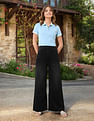 U.S. Polo Assn. Women High Rise Wide Leg Jeans