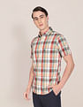 U.S. Polo Assn. Plaid Check Premium Cotton Casual Shirt