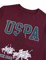 U.S. Polo Assn. Kids Boys Pure Cotton Regular T-shirt