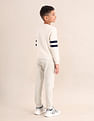 U.S. Polo Assn. Kids Boys Brand Printed Regular Fit Sweatshirt