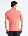 Flying Machine Appliqued Pique Polo Shirt