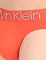 Calvin Klein Underwear Men Orange Elasticized Waist Solid Hip Briefs