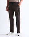 USPA Active Mid Rise Solid Active Track Pants