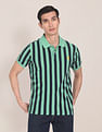 U.S. Polo Assn. Pique Striped Polo Shirt