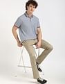Tommy Hilfiger Solid Regular-Fit Cotton Polo Shirt