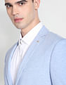 Arrow Zero Calorie Slim Fit Heathered Knit Blazer