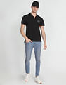 U.S. Polo Assn. Denim Co. HD Print Muscle Fit Polo Shirt